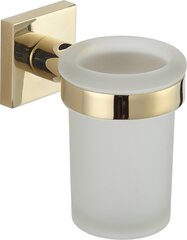 Mexen Rufo stiklinė su laikikliu, gold цена и информация | Аксессуары для ванной комнаты | pigu.lt