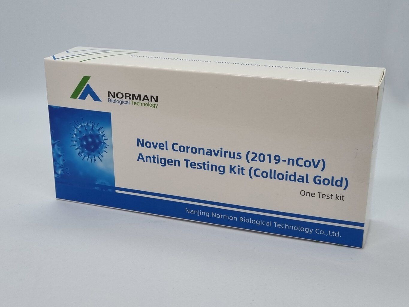 COVID-19 antigeno greitojo nustatymo seilių testas NORMAN, 1 vnt цена и информация | COVID-19 greitieji testai | pigu.lt