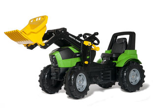 Трактор педальный с ковшом Rolly Toys rollyFarmtrac Deutz Agrotron 7250 TTV цена и информация | Игрушки для мальчиков | pigu.lt