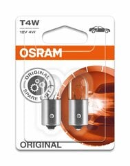 Автомобильная лампа OS3893-02B Osram OS3893-02B T4W 4W 12V (2 Предметы) цена и информация | Автомобильные лампочки | pigu.lt