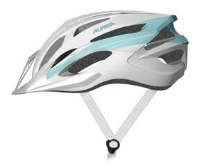 Велошлем Alpina MTB17, бело-голубой, 54-58 см цена и информация | Шлемы | pigu.lt