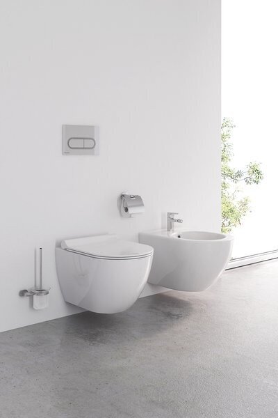 Pakabinamas WC Ravak Uni Chrome Rim, X01516 kaina ir informacija | Klozetai | pigu.lt