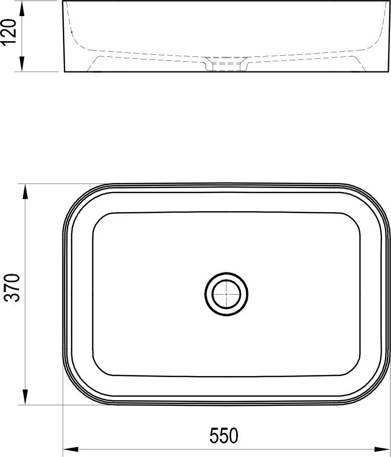 Praustuvas Ravak Ceramic Slim R kaina ir informacija | Praustuvai | pigu.lt