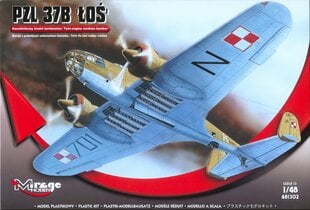Lėktuvo modelis PZL P37B Los Bomber Airplane kaina ir informacija | Konstruktoriai ir kaladėlės | pigu.lt
