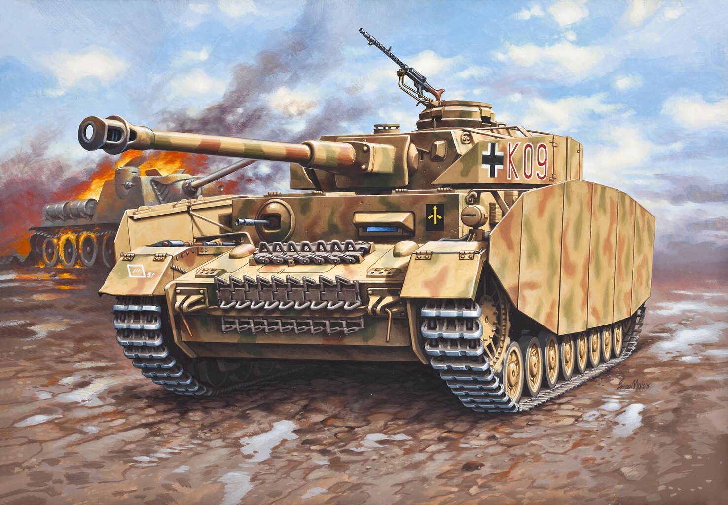 Konstruktorius Revell 03184 PzKpfw. IV Ausf.H Model Kit, 8 m.+ kaina ir informacija | Konstruktoriai ir kaladėlės | pigu.lt