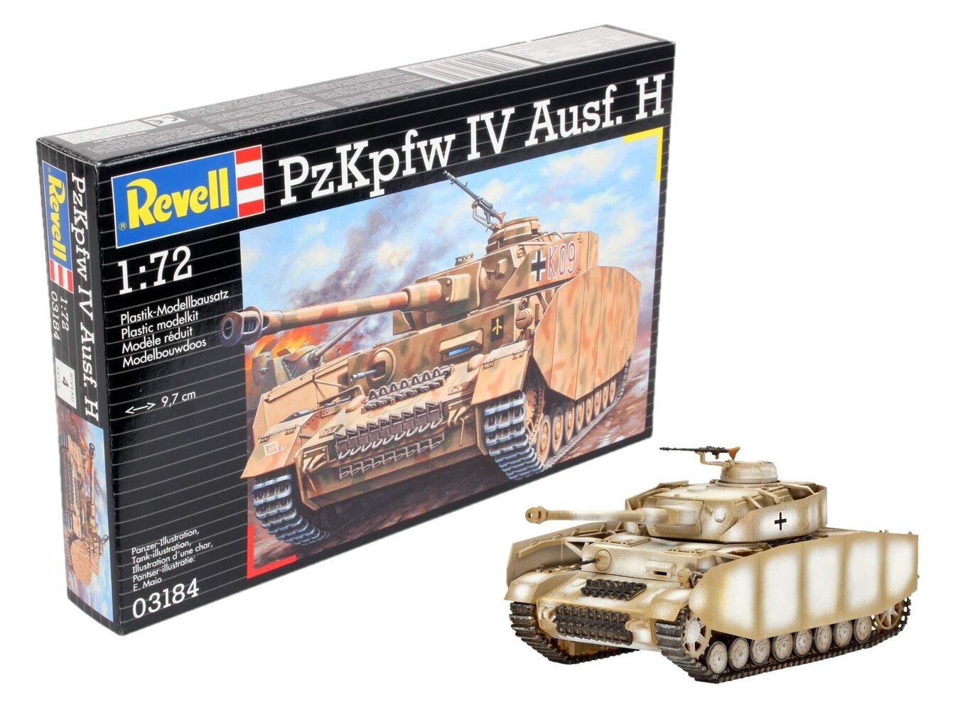 Konstruktorius Revell 03184 PzKpfw. IV Ausf.H Model Kit, 8 m.+ kaina ir informacija | Konstruktoriai ir kaladėlės | pigu.lt