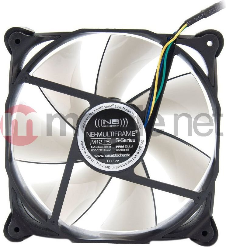 Noiseblocker L-M12PS kaina ir informacija | Kompiuterių ventiliatoriai | pigu.lt