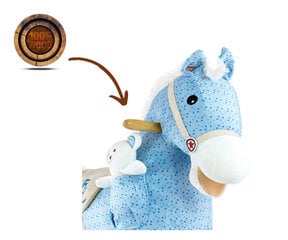 Supamasis arkliukas Milly Mally, mėlynas kaina ir informacija | Žaislai kūdikiams | pigu.lt