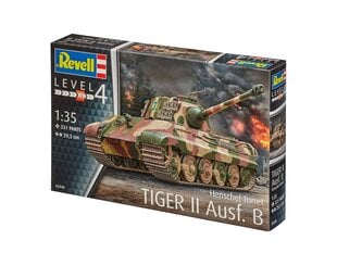 Klijuojamas modelis Revell Henschel Turret Tiger II Ausf.B, 03249 kaina ir informacija | Konstruktoriai ir kaladėlės | pigu.lt