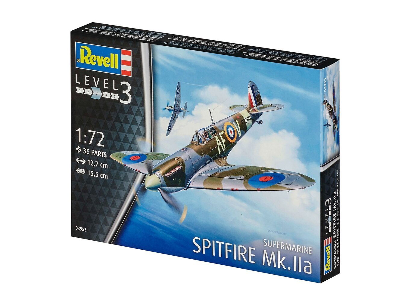 Konstruktorius Spitfire Mk. IIa Model Kit, Revell kaina ir informacija | Konstruktoriai ir kaladėlės | pigu.lt