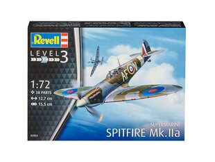 Konstruktorius Spitfire Mk. IIa Model Kit, Revell kaina ir informacija | Konstruktoriai ir kaladėlės | pigu.lt