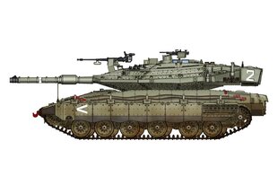 Konstruktorius Hobby Boss Izraelio Merkava Mk IV, 40 d. kaina ir informacija | Konstruktoriai ir kaladėlės | pigu.lt