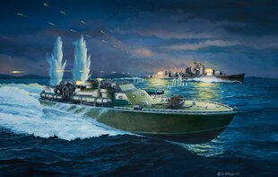 Сборная пластиковая модель Revell - Patrol Torpedo Boat PT-109, 1/72, 05147 цена и информация | Конструкторы и кубики | pigu.lt