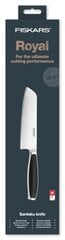 Fiskars peilis Royal Santoku, 17 cm цена и информация | Ножи и аксессуары для них | pigu.lt