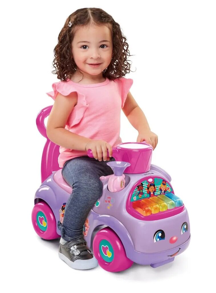 Paspiriama mašinėlė Fisher-Price 47898, violetinė kaina ir informacija | Žaislai kūdikiams | pigu.lt