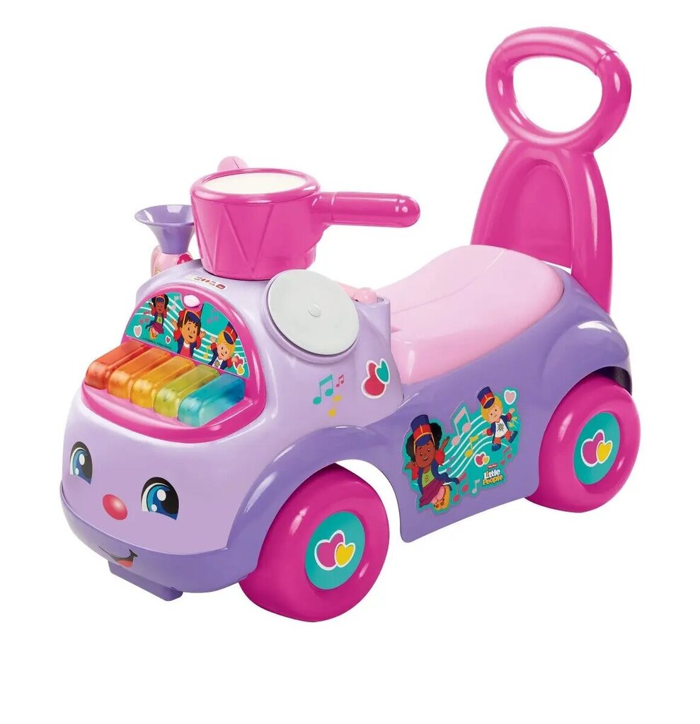 Paspiriama mašinėlė Fisher-Price 47898, violetinė kaina ir informacija | Žaislai kūdikiams | pigu.lt