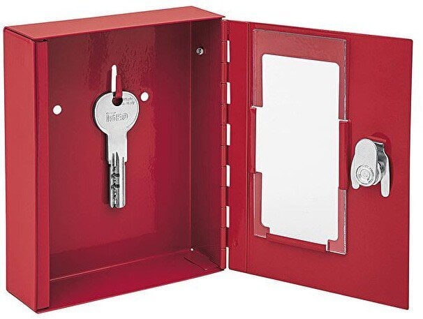 Dėžutė avariniam raktui Wedo, raudona цена и информация | Seifai | pigu.lt