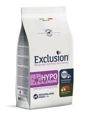 Exclusion Hypoallergenic Monoprotein для собак средних и крупных пород с кониной и картофелем, 12 кг цена и информация | Сухой корм для собак | pigu.lt