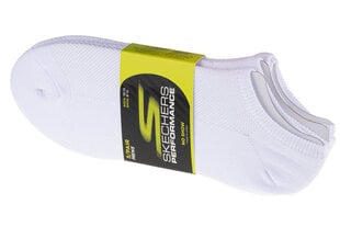 Kojinės vyrams Skechers 3pk No Show Stretch Socks S101715, baltos kaina ir informacija | Vyriškos kojinės | pigu.lt