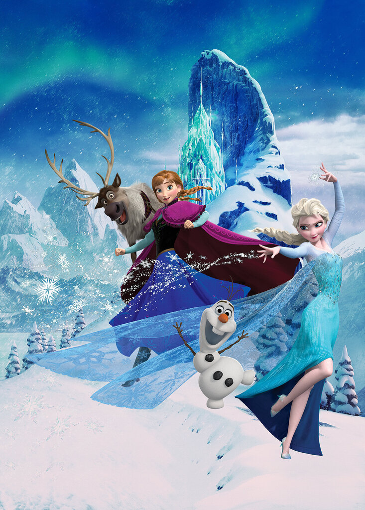 Fototapetas Frozen Elsas Magic цена и информация | Fototapetai | pigu.lt