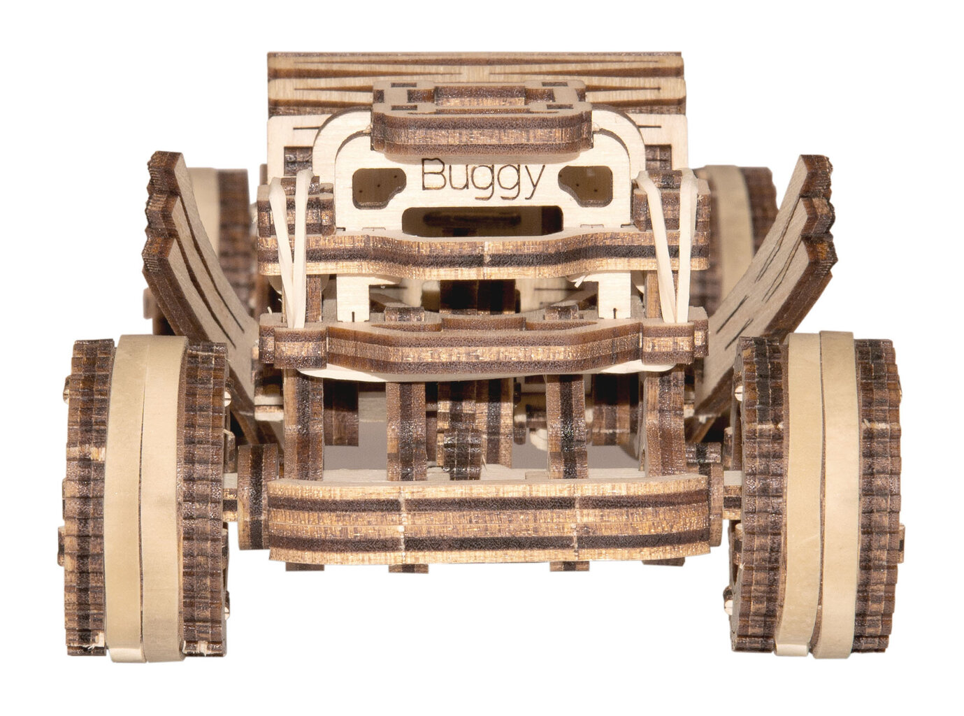 Medinis 3D Wooden city konstruktorius bagis, 137 detalės цена и информация | Konstruktoriai ir kaladėlės | pigu.lt