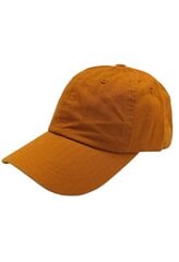 Unisex kepurė su snapeliu be Snazzy, ruda kaina ir informacija | Vyriški šalikai, kepurės, pirštinės | pigu.lt