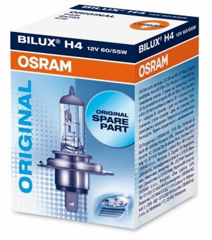 Automobilinė lemputė Osram Original Line H4, 1 vnt. kaina ir informacija | Automobilių lemputės | pigu.lt