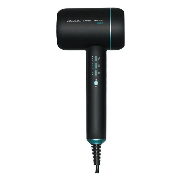 Cecotec Bamba IoniCare RockStar Ion Touch 1600 W Negro