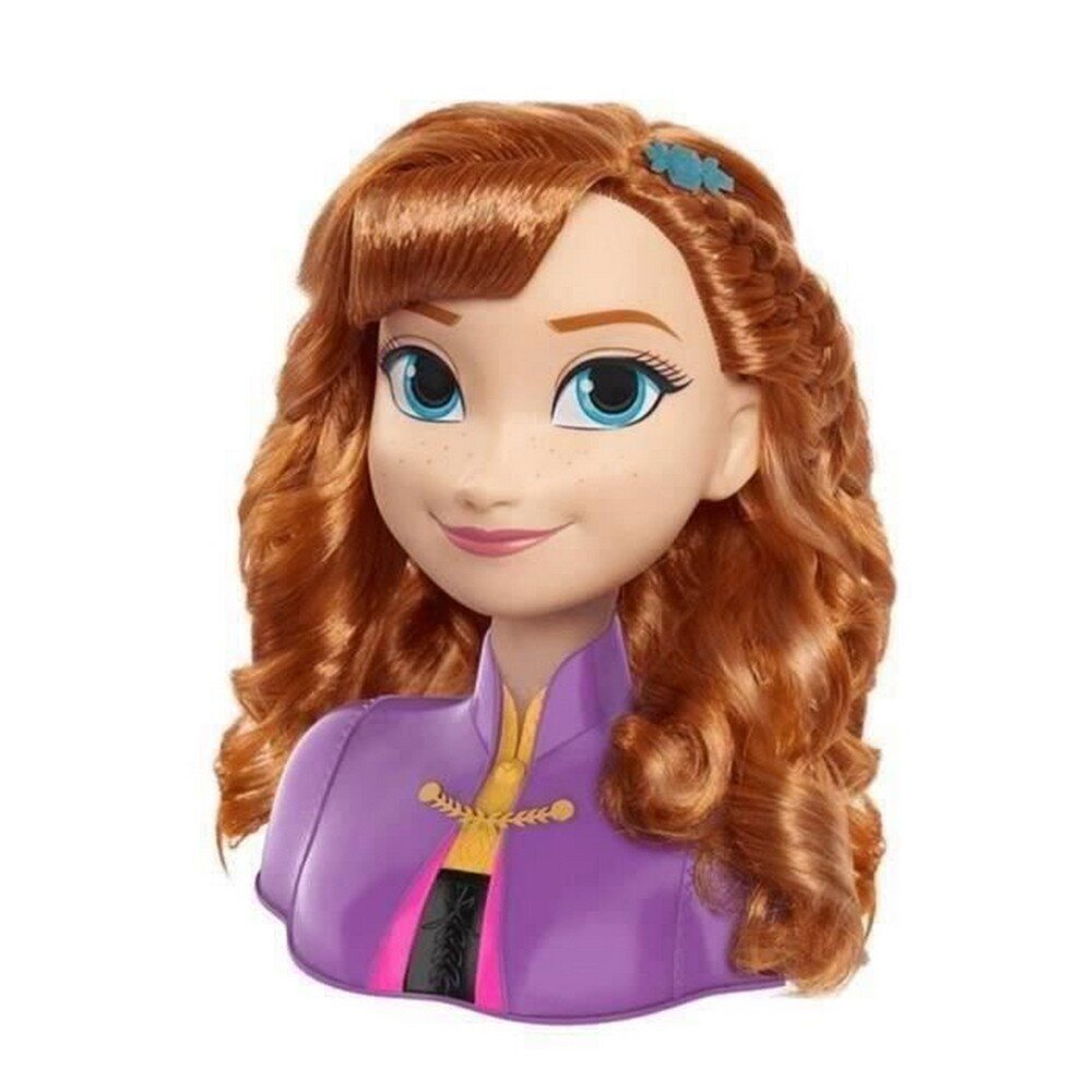 Lėlės galva šukavimui Disney, Frozen (Ledo šalis) II Anna kaina ir informacija | Lavinamieji žaislai | pigu.lt