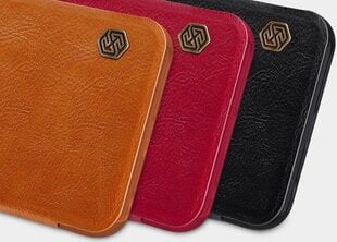 Nillkin Etui Nillkin QIN, skirtas Xiaomi Redmi Note 9T, juodas kaina ir informacija | Telefono dėklai | pigu.lt