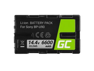 Green Cell BP-U90 BP-U60 BP-U30 Sony 6600mAh 95Wh 14.4V kaina ir informacija | Akumuliatoriai fotoaparatams | pigu.lt