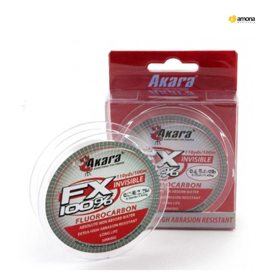 Fluorokarboninis valas Akara FX 0.29mm 100m kaina ir informacija | Valai | pigu.lt