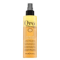 Двухфазный кондиционер-спрей Oro Puro Illuminating с кератином и арганом Oro Therapy 200 мл цена и информация | Бальзамы, кондиционеры | pigu.lt