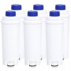 6x Фильтр для воды для кофемашины DELONGHI DYNAMICA ECAM цена и информация | Аксессуары для кофейных аппаратов | pigu.lt