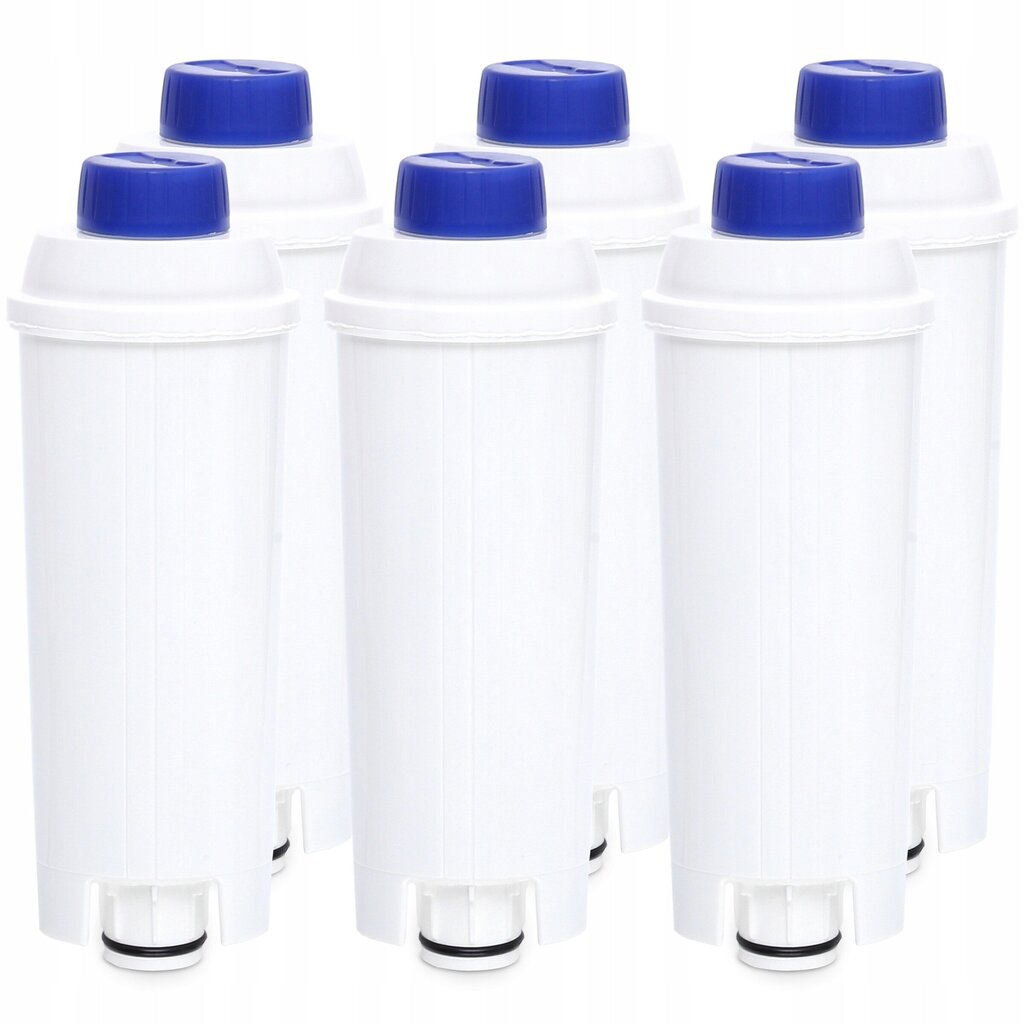 6x Water filter for the DELONGHI DINAMICA ECAM coffee machine kaina ir informacija | Priedai kavos aparatams | pigu.lt