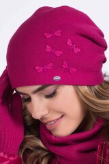 Moteriška kepurė Kamea Zira*02, fuksijos spalvos kaina ir informacija | Kepurės moterims | pigu.lt
