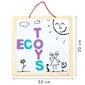 Dvipusė magnetinė lenta Eco Toys kaina ir informacija | Lavinamieji žaislai | pigu.lt