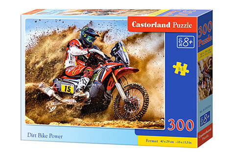 Dėlionė Castorland Puzzle Dirt Bike Power 300 d. kaina ir informacija | Dėlionės (puzzle) | pigu.lt