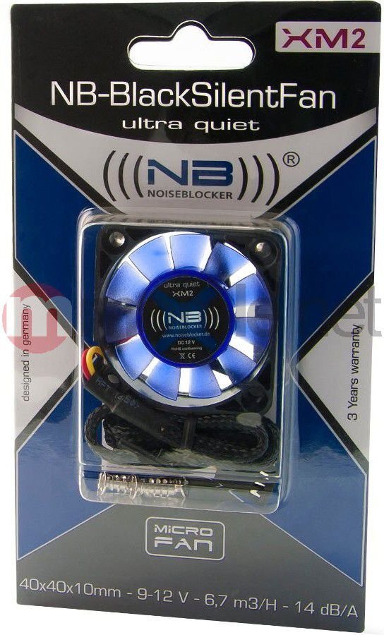 Noiseblocker BlackSilent XM2 ITR-XM-2 цена и информация | Kompiuterių ventiliatoriai | pigu.lt