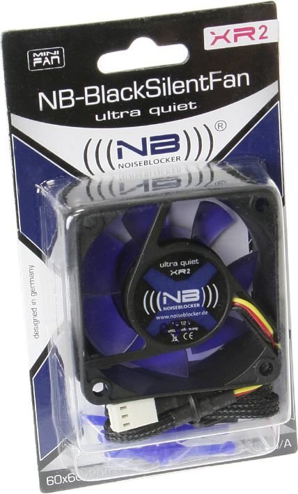 Noiseblocker BlackSilent XR2 ITR-XR-2 kaina ir informacija | Kompiuterių ventiliatoriai | pigu.lt