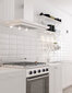 Plytelė Golden tile Metrotiles white 10x20 cm цена и информация | Plytelės sienoms | pigu.lt