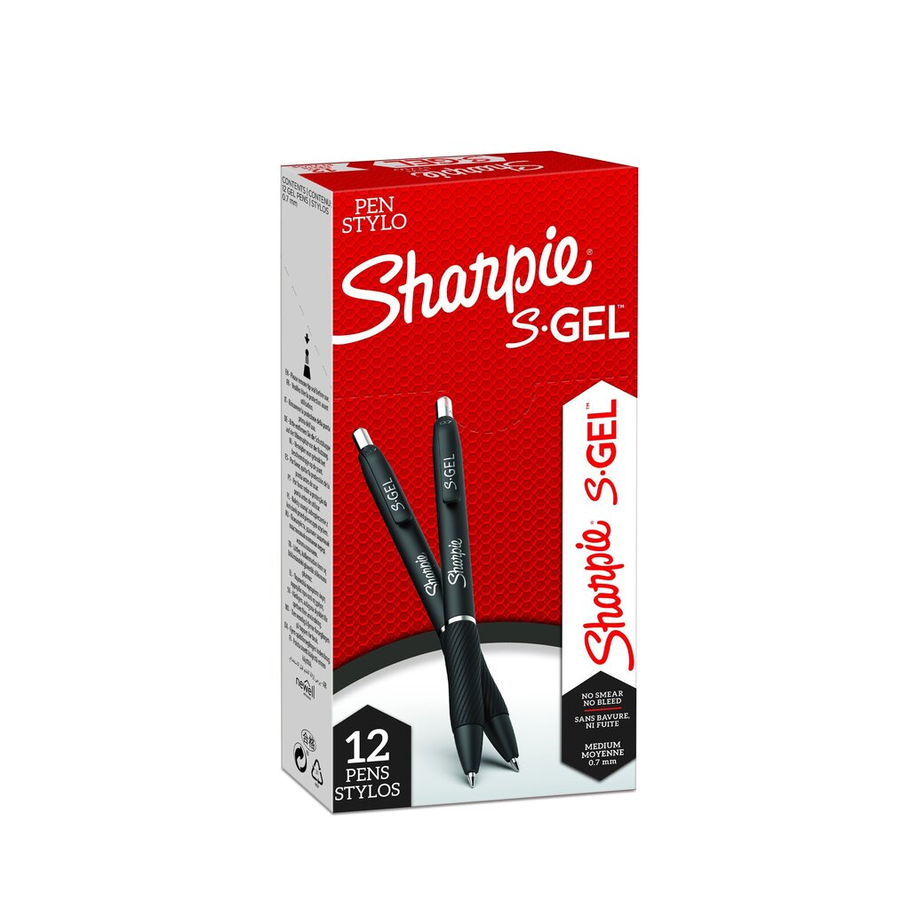 Rašiklis Sharpie, juodas цена и информация | Mechaniniai įrankiai | pigu.lt