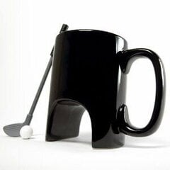 Boso puodelis, juodas kaina ir informacija | Originalūs puodeliai | pigu.lt
