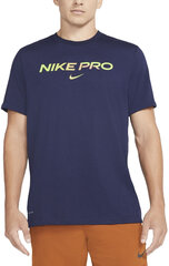 Мужская футболка Nike M DB Tee Nike Pro Blue цена и информация | Мужская спортивная одежда | pigu.lt