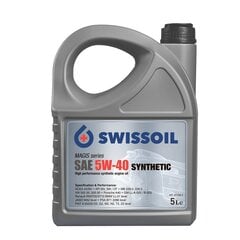 Высокоэффективное синтетическое моторное масло SAE 5W-40 SYNTHETIC, 5 л цена и информация | Моторные масла | pigu.lt
