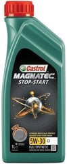 Magnatec Stop-Start C3 5W30 Visiškai sintetinė variklio alyva, 1 L kaina ir informacija | Castrol Autoprekės | pigu.lt
