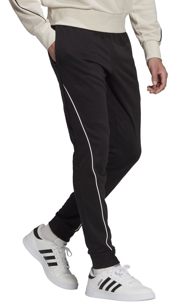 Kelnės vyrams Adidas M Favs Q1 Pt1, juodos цена и информация | Vyriškos kelnės | pigu.lt