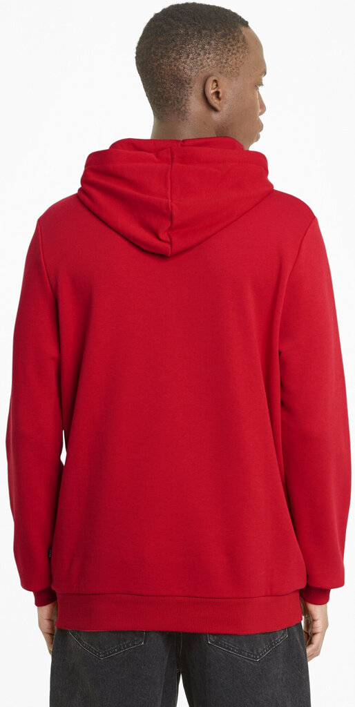 Džemperis vyrams Puma Ess Big Logo Hoodie, raudonas kaina ir informacija | Džemperiai vyrams | pigu.lt