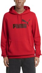 Džemperis vyrams Puma Ess Big Logo Hoodie, raudonas kaina ir informacija | Džemperiai vyrams | pigu.lt