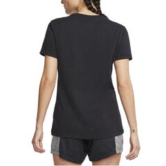 Nike Футболки Для женщин Nk Df Tee Dfc Crew Black цена и информация | Спортивная одежда для женщин | pigu.lt